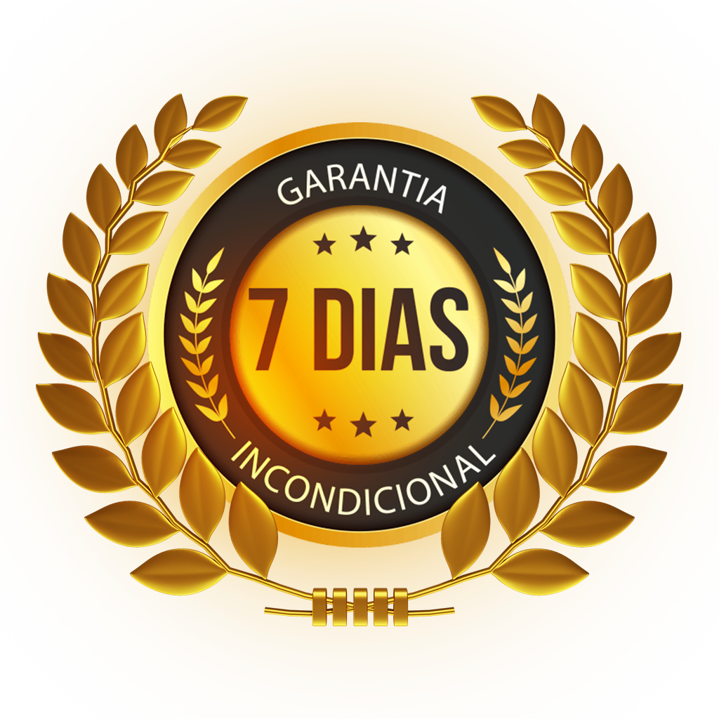 Garantia incondicional de 7 dias